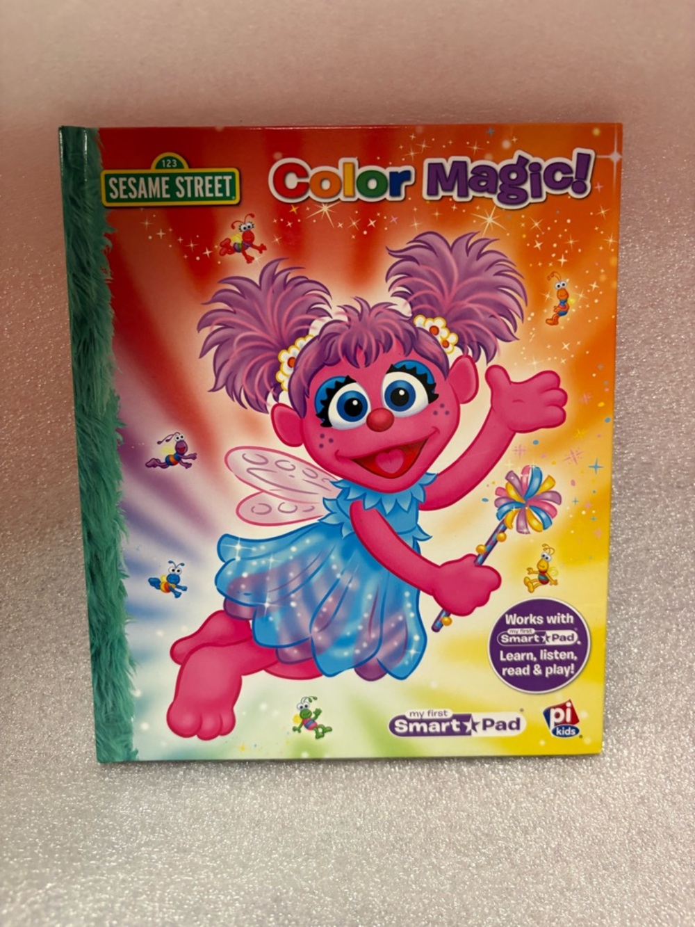Sesame Street Color Magic Hardcover Smart Pad Book Abby Cadabby